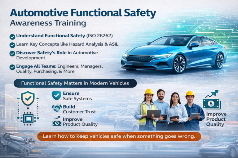 Automotive Functional Safety Awarness Training